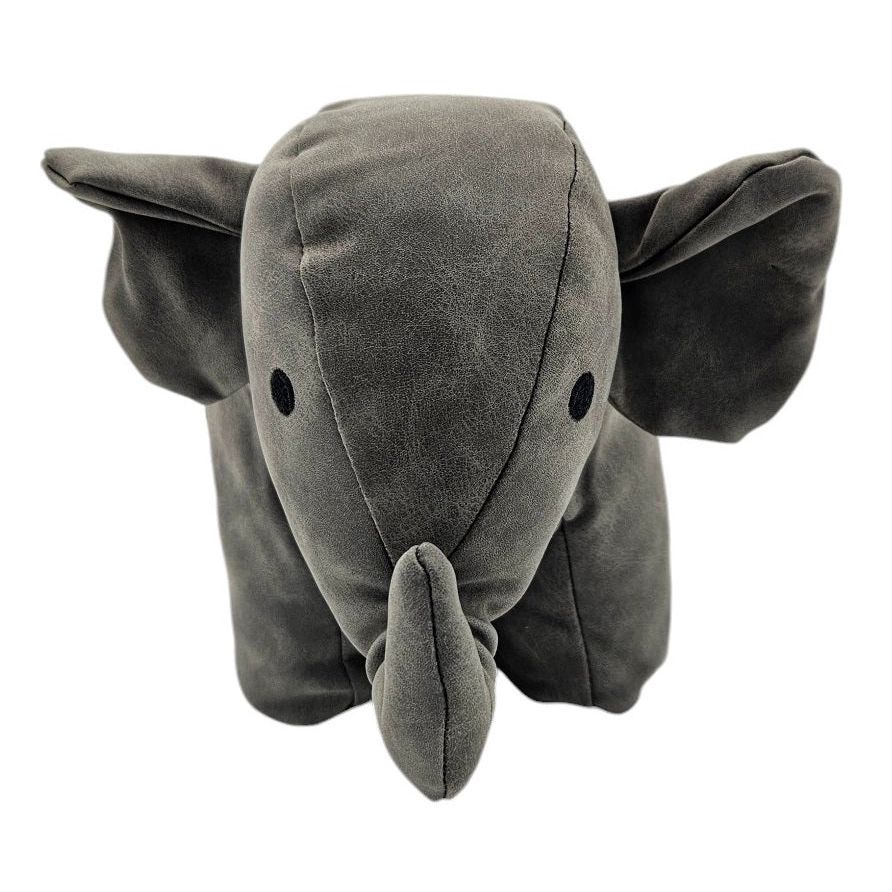 Türstopper Giraffe Faultier Elefant Affe Tiere Türpuffer Creme Grau schwer Boden - Elefant - Türstopper