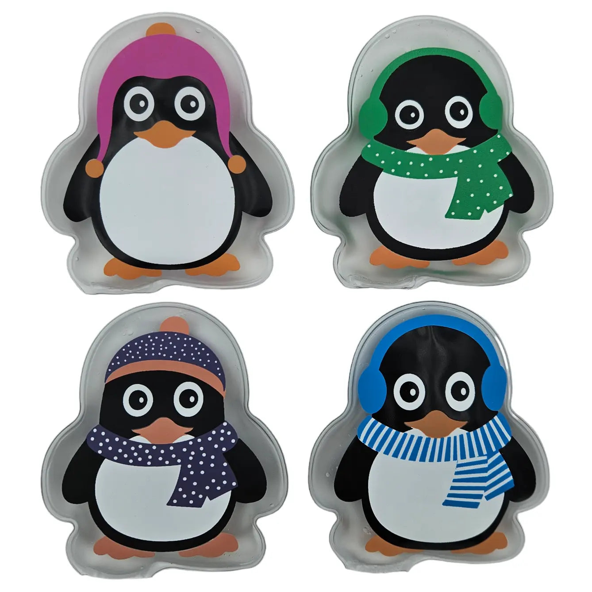 4 Handwärmer Taschenwärmer Pinguin Taschenheizung Wärmekissen Wärmer 4er SET