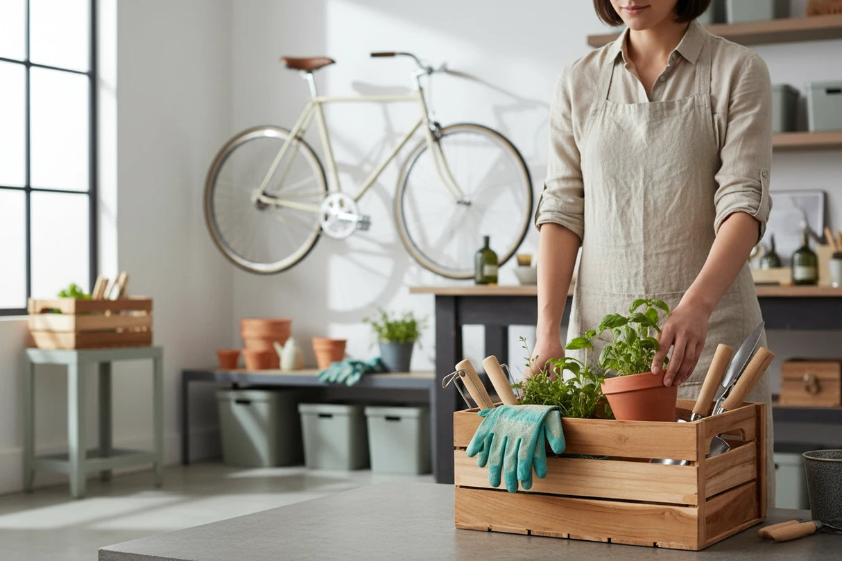 Holzkiste Teakholz Dekokiste Korb Aufbewahrungsbox Box 28x22 o. 20x13 cm Holzbox