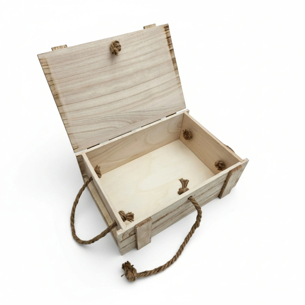 Holzkiste mit Deckel Kiste Schatzkiste Schatztruhe braun mit Deckel