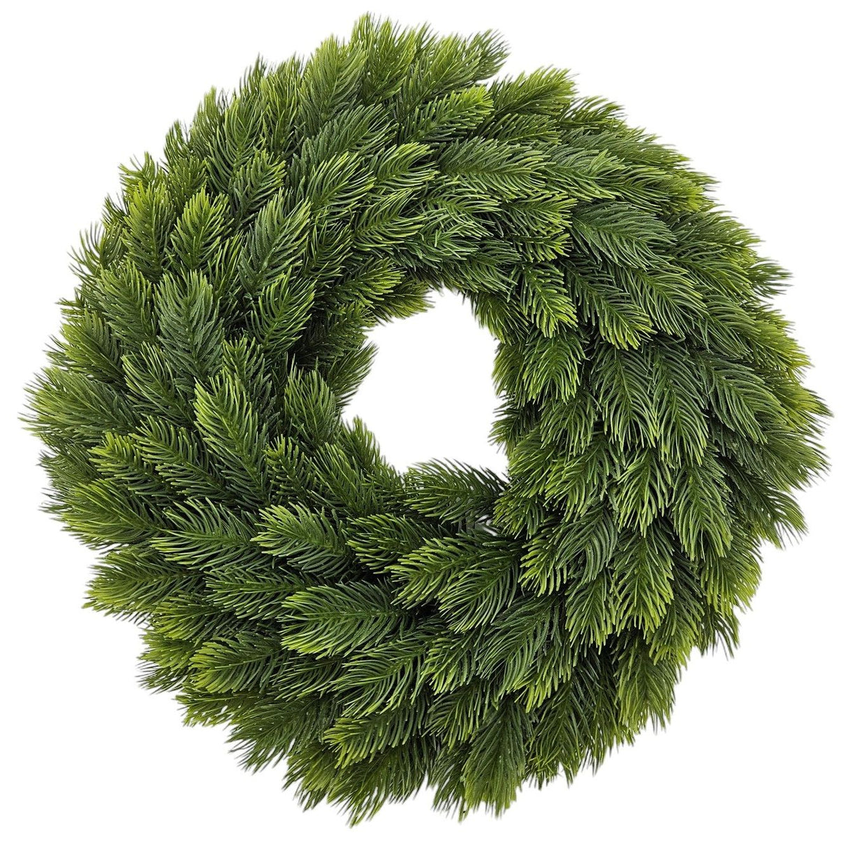 Adventskranz Tannenkranz Weihnachtskranz künstlicher Deko-Kranz grün Kranz Ø40cm - Adventskranz