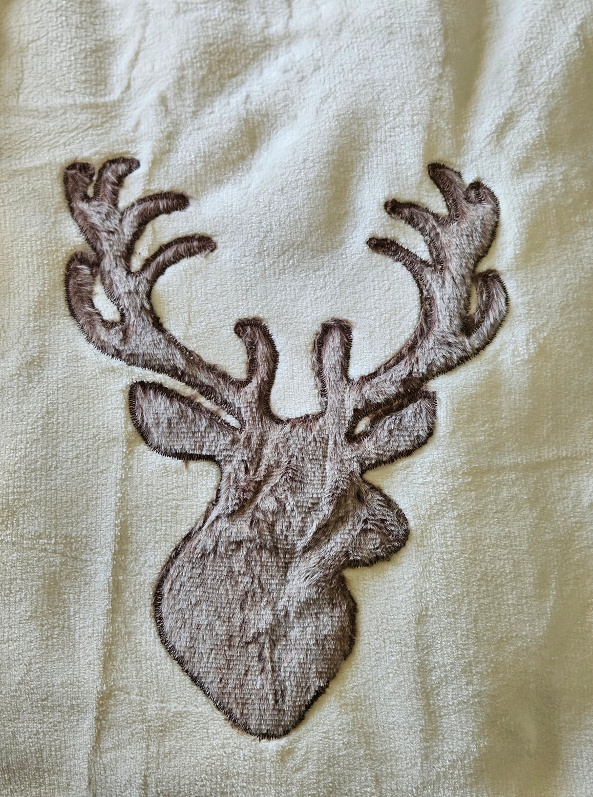 Decke Kuscheldecke Tagesdecke Wohndecke Hirsch Winter 150x200 kuschelig weich - Wohndecke