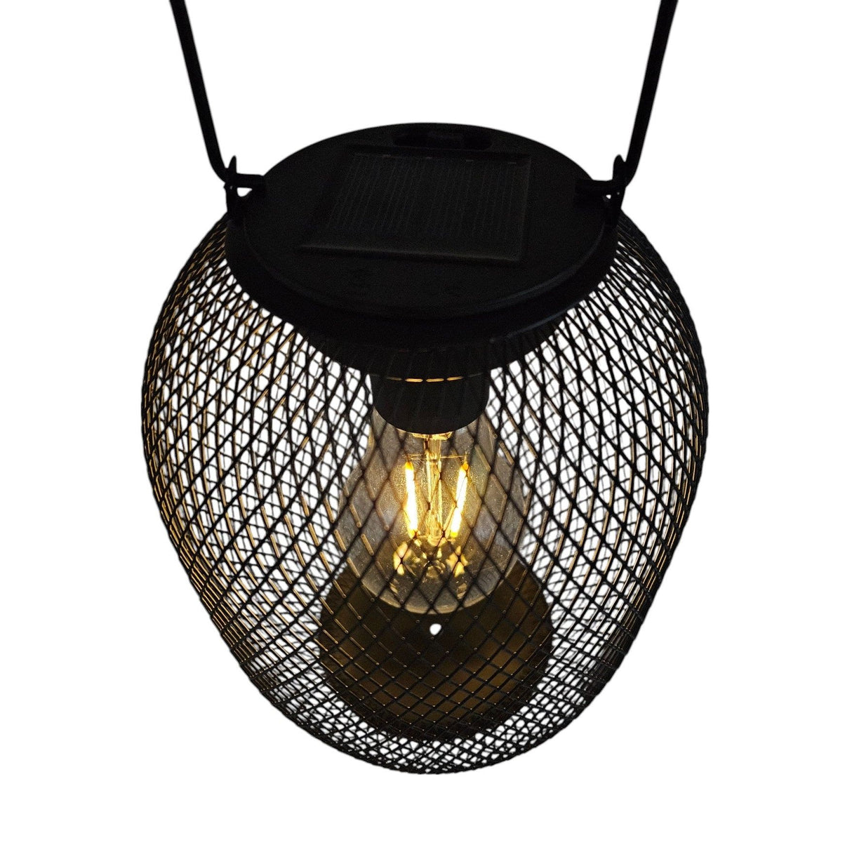 Solarleuchte Metall Gartenleuchte Gartenbeleuchtung warm weiß schwarz LED Leuchte