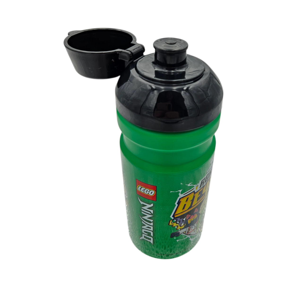 Lunch Set Lego grün Trinkflasche 390 ml Brotdose Facheinteiler Kinderbrotdose NINJAGO