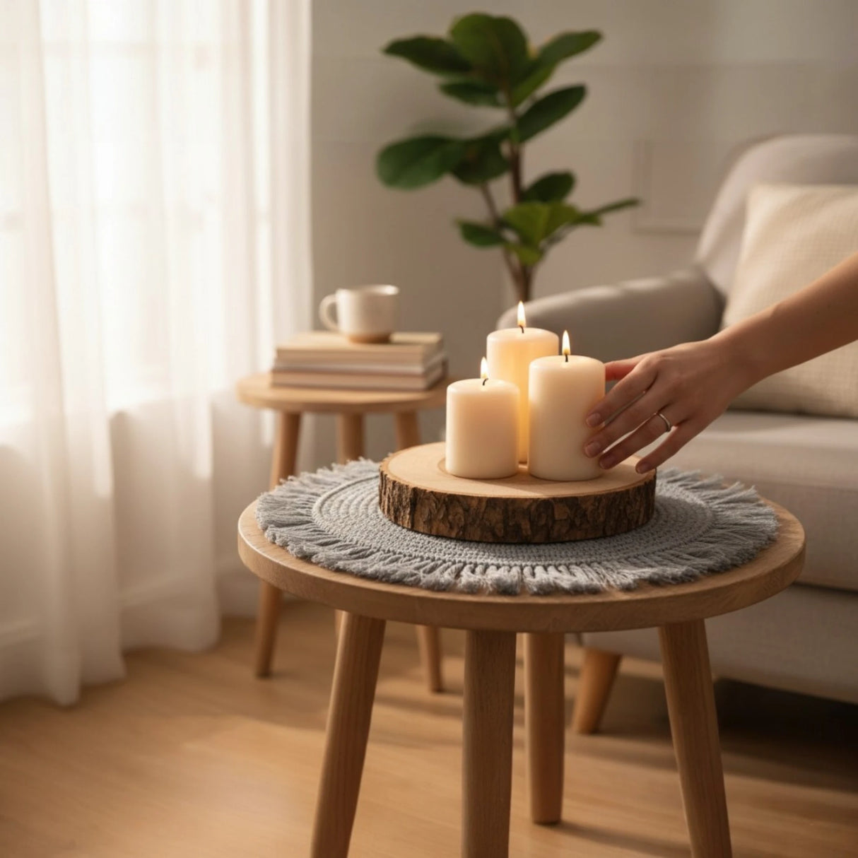 Platzset grau Miamonda ideal als Unterlage