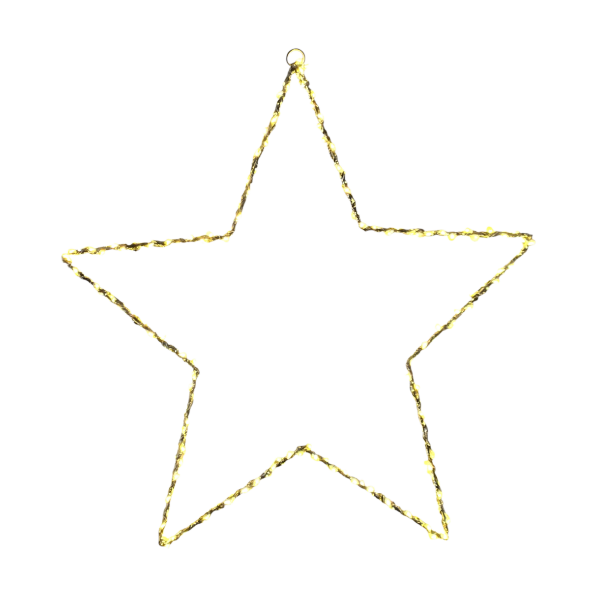 Weihnachtsstern Weihnachtsbeleuchtung XXL 50 cm 150 LED Stern Timer Batterie - Weihnachtsbeleuchtung
