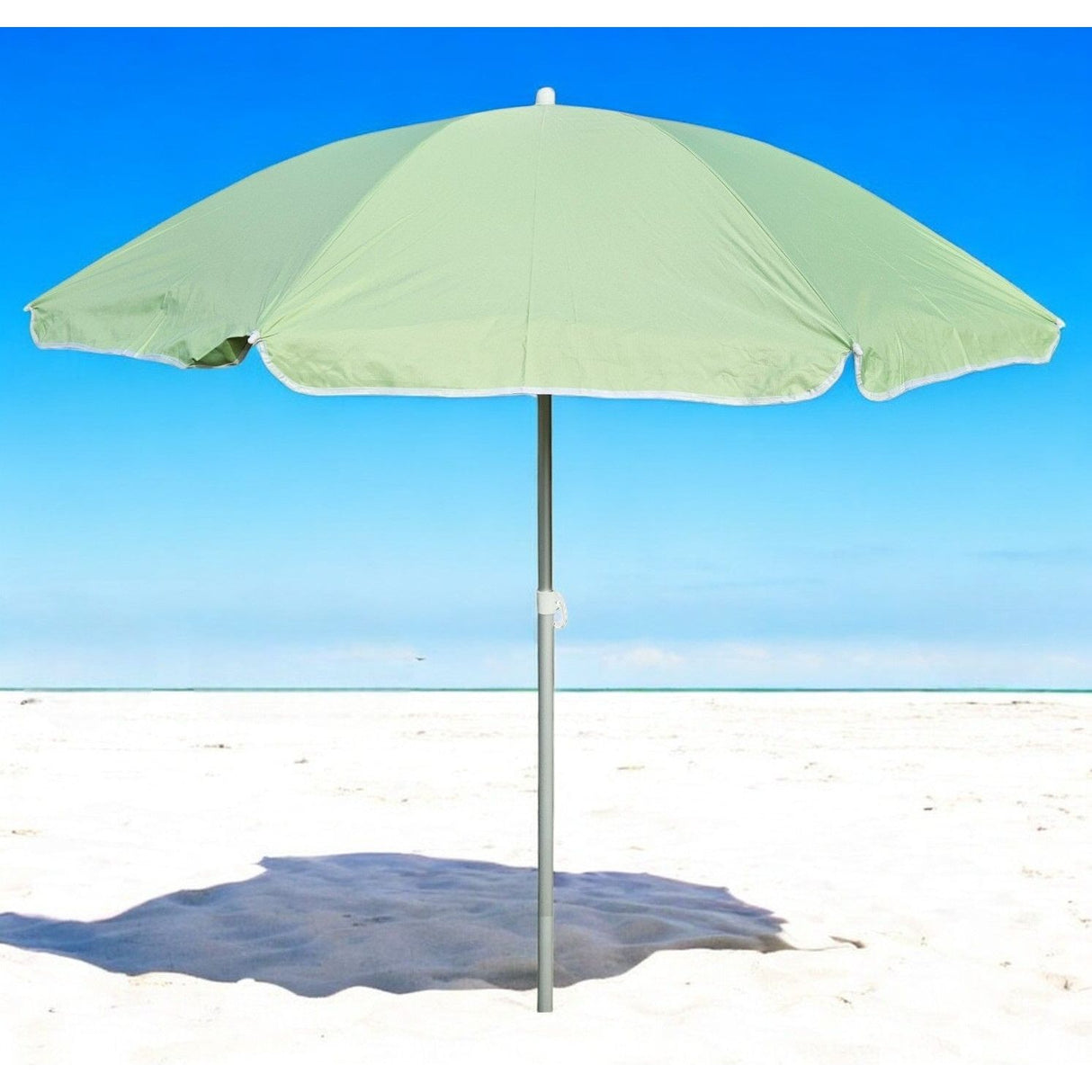 Sonnenschirm Strandschirm Strand Reise Stabil UV Schutz UPF 50+ grün 170 cm - Sonnenschirm