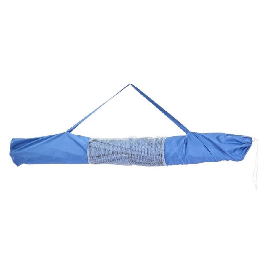Sonnenschirm Strandschirm Strand Reise Stabil UV Schutz UPF 50+ blau 170 cm - Sonnenschirm