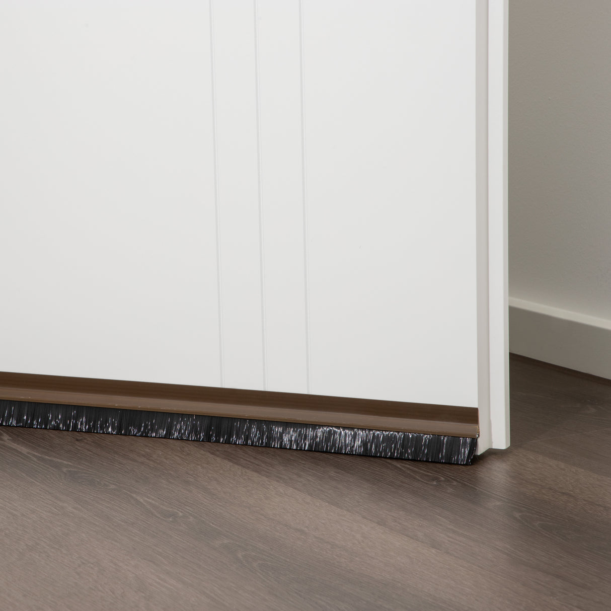Türleiste Bürstendichtung Türdichtung 100 cm weiß braun Selbstklebend Zugluftstopper
