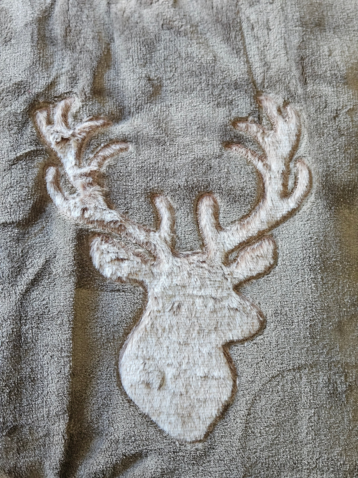 Decke Kuscheldecke Tagesdecke Wohndecke Hirsch Winter 150x200 kuschelig weich - Wohndecke