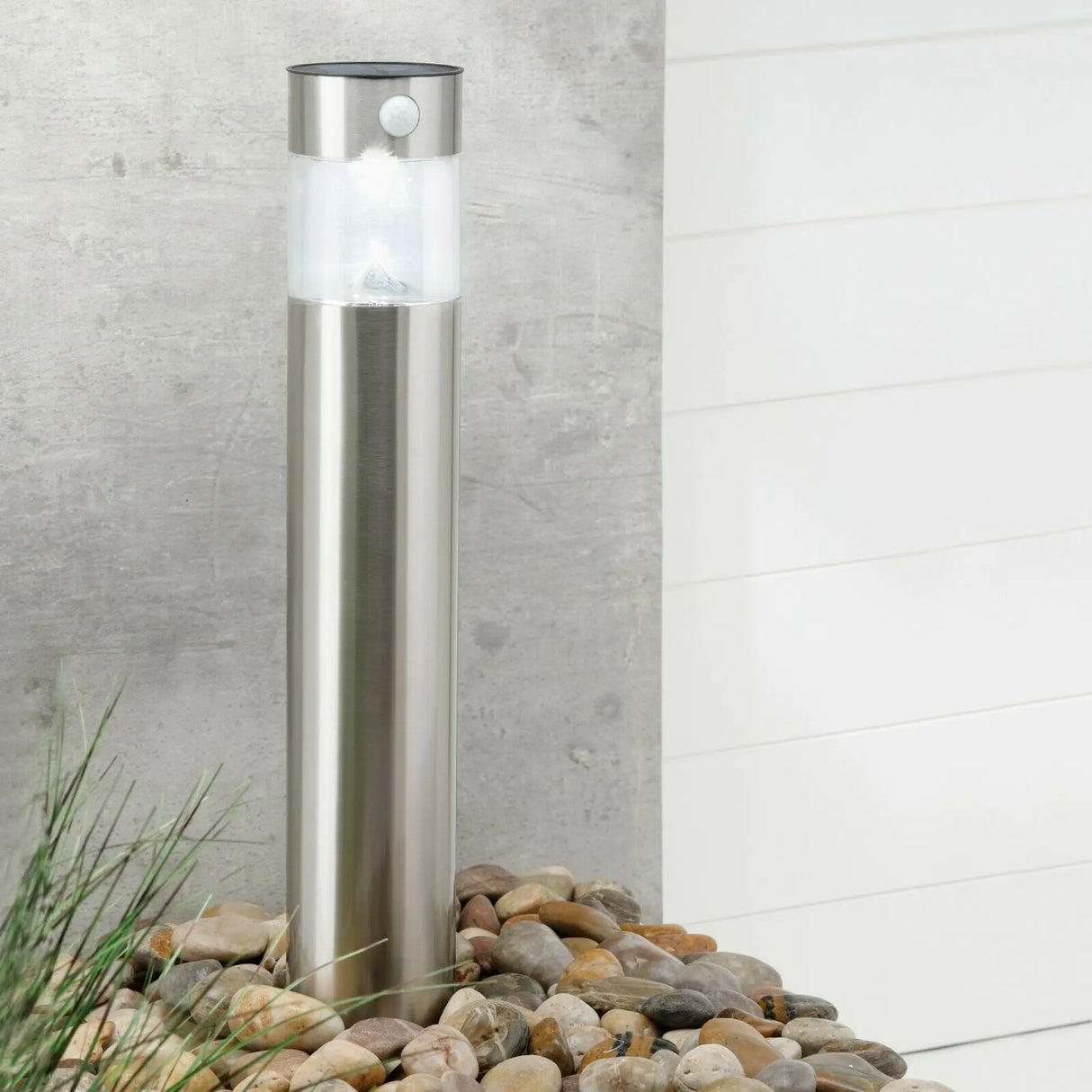 Außenleuchte LED Solar Bewegungsmelder Wegeleuchte Gartenleuchte Solarleuchte - Solarleuchte