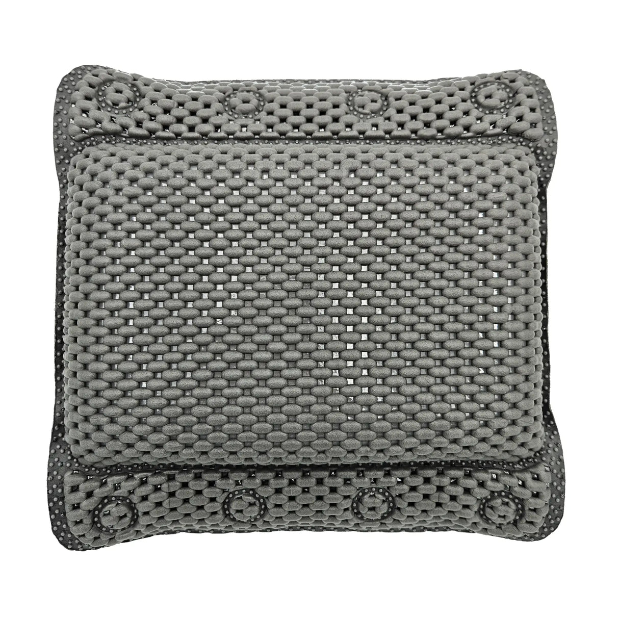 Badewannenkissen grau weiß blau Badekissen mit Saugnäpfen Spa Wannenkissen Kopfkissen - Badewannenkissen