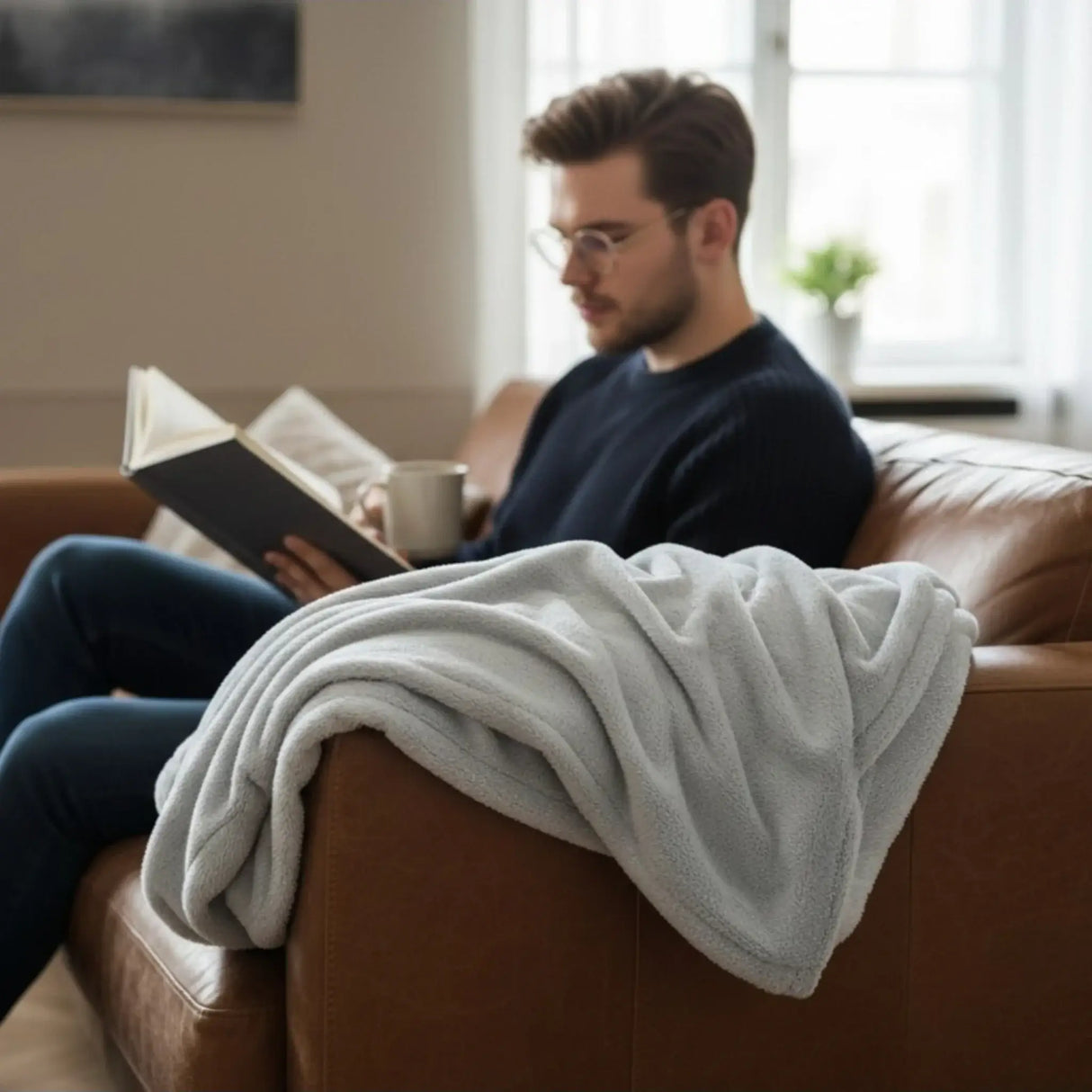 Kuscheldecke Flauschig Weich XXL180x220 Mikrofaser Wohndecke Tagesdecke Flanell - Wohndecke