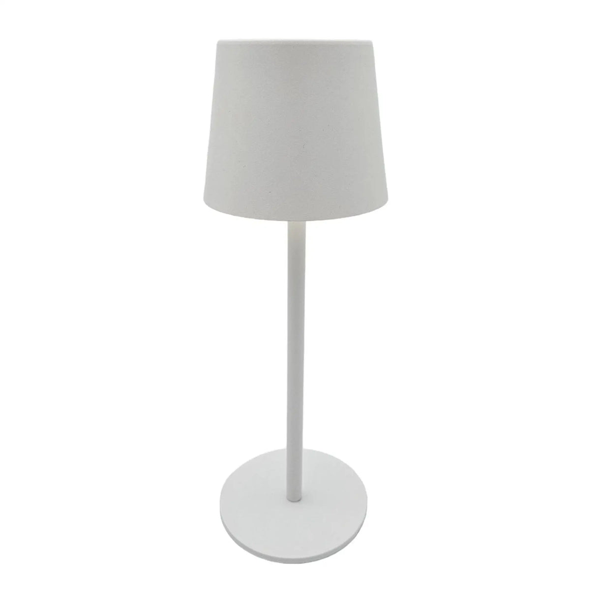 Lampe LED ohne Kabel Touch Tischleuchte Tischlampe Leuchte kabellos dimmbar - Weiß, Höhe 27 cm (Modell Sue) - Lampe