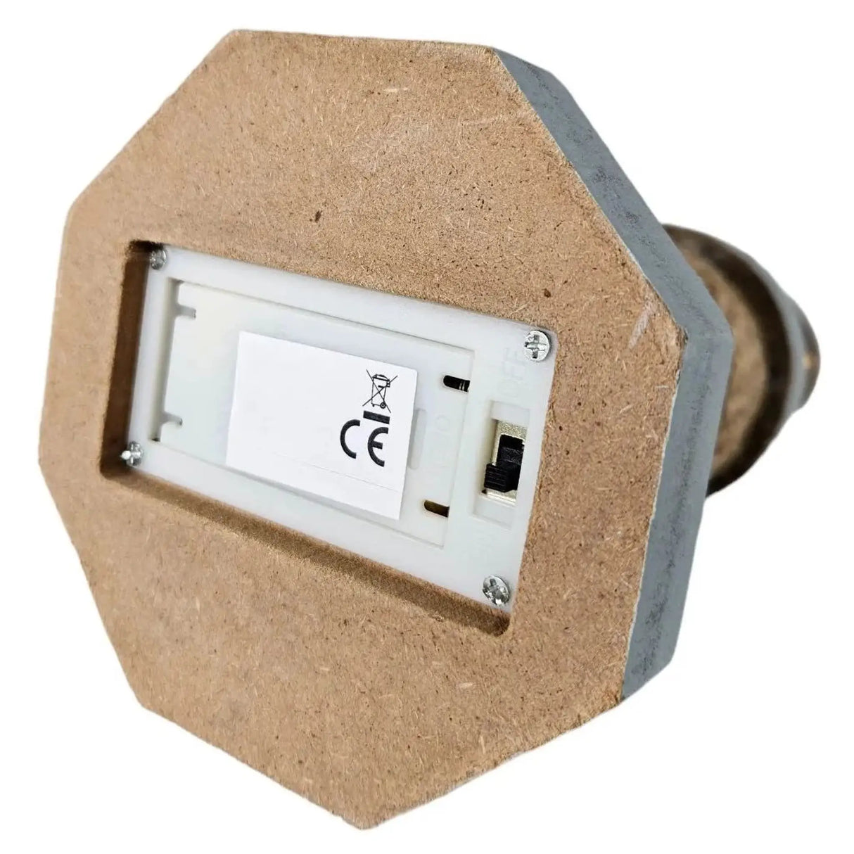 Leuchtturm beleuchtet Holz LED Deko Dekoration Maritim Anker Strand Meer H 24 cm - Leuchtturm