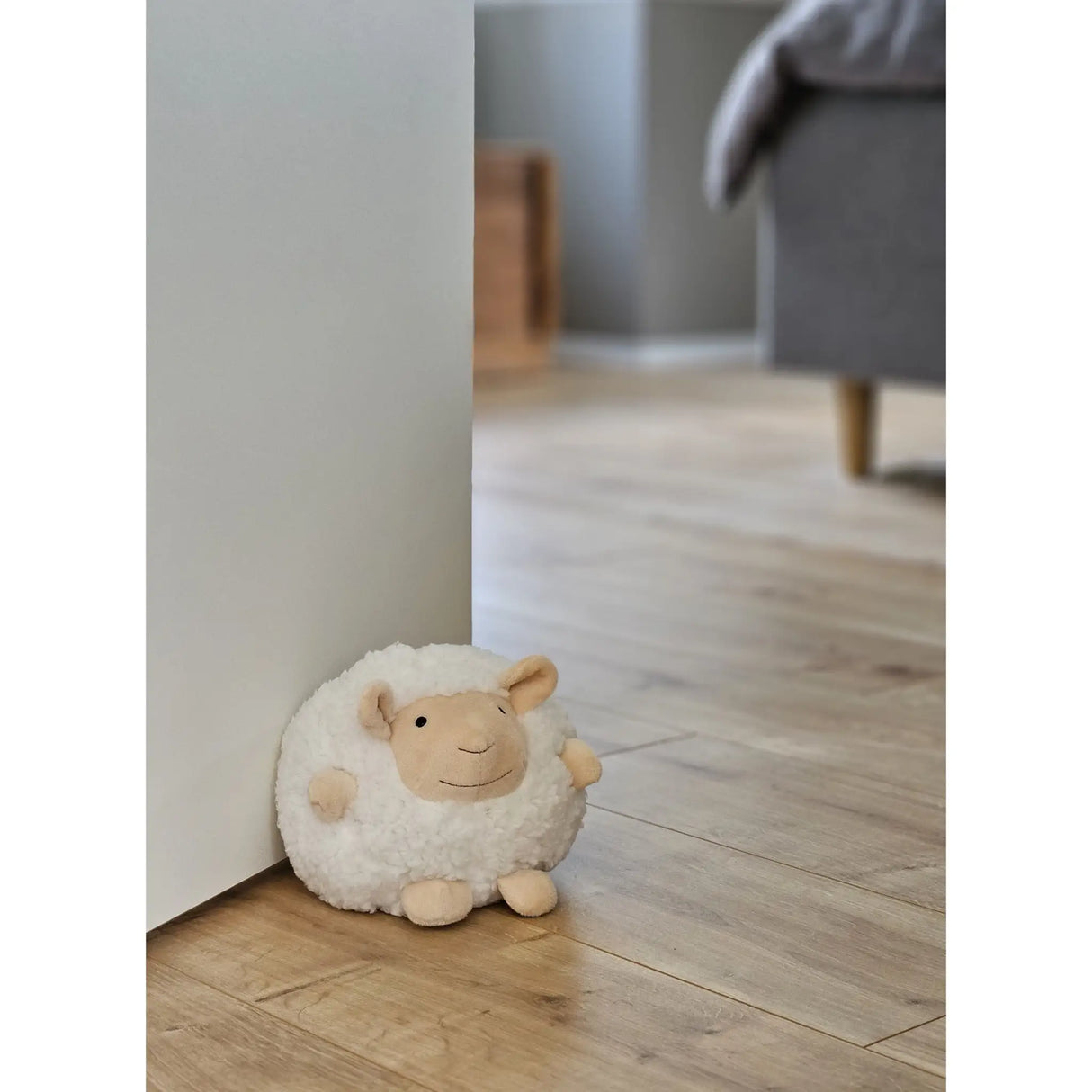 Türstopper Schaf Tiermotiv weiß 1 kg Türhalter Gewicht Türsack Fensterstopper - Türstopper