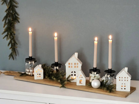 Natur trifft Metall – Dekoschalen aus Mangoholz und Metall