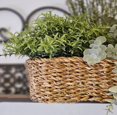 Kategorie Bild Seegraskorb Dekoration