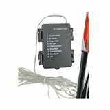 Gartenstecker Weihnachtsschlitten Weihnachtsmann Zuckerstangen Rentier Batterie