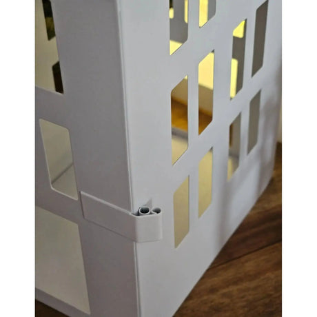 3 Laternenhäuser Windlicht Laternen Häuser Laterne Haus Metall weiß 3er SET - Windlicht Laternenhäuser