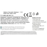 Kerze LED 2er Set Batteriebetrieb warmweiß flackern Stabkerzen Creme Rot Wachs