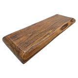 Holztablett Holzbrett Dekoschale Holzschale braun 48x22 cm Kerzentablett Dekobrett XXL