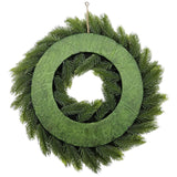Adventskranz Tannenkranz Weihnachtskranz künstlicher Deko-Kranz grün Kranz Ø40cm