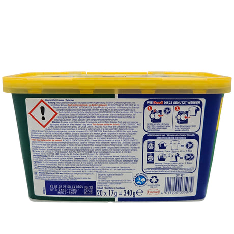 Sonderposten Waschmittel Persil Discs Rückseite