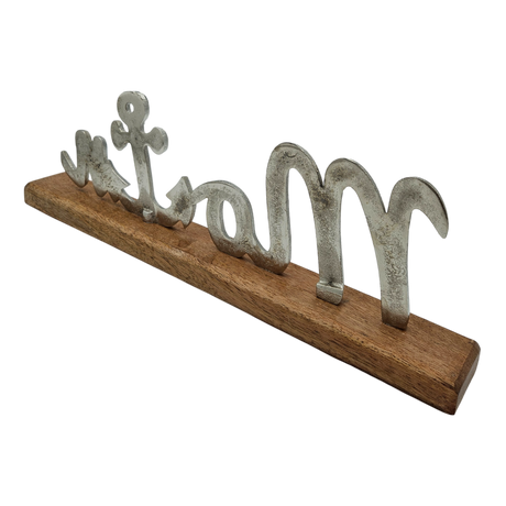 Schriftzug Moin kaufen Bild  Rückseite