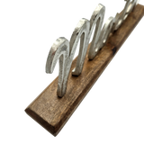 Schriftzug Moin kaufen Bild  Metall und Mangoholz