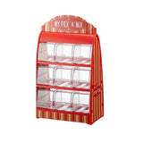 Süßigkeitenspender Retro rot Snackspender Spender 25 cm Aufbewahrung