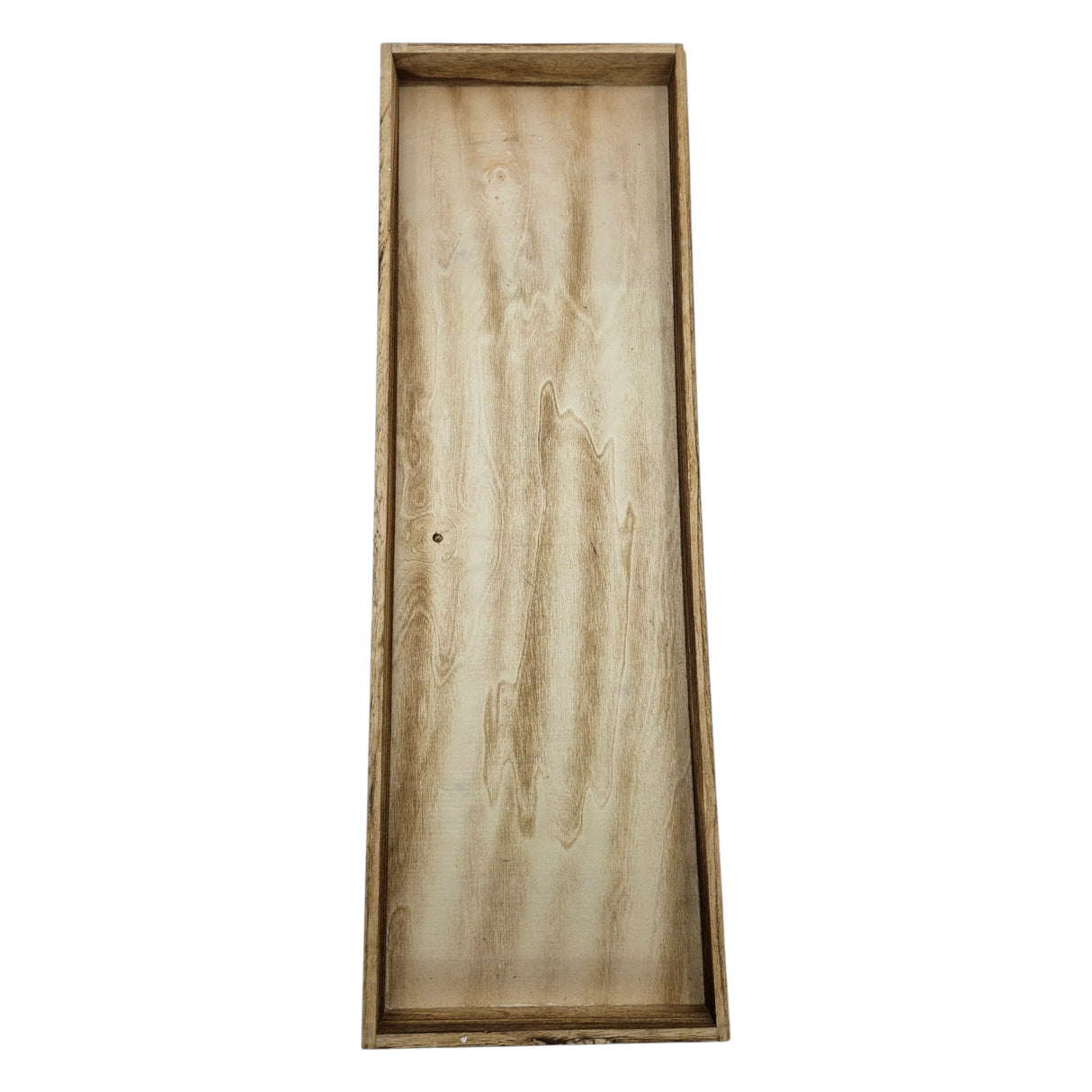 Tablett Holz 3er Set Dekotablett 30-60 cm Holztablett Serviertablett Basteln