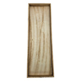 Tablett Holz 3er Set Dekotablett 30-60 cm Holztablett Serviertablett Basteln