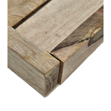Tablett Dekotablett Holz Mangoholz braun Deko Tischdeko Mango Holztablett B-WARE