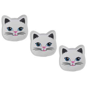 3 Handwärmer Taschenwärmer Taschenheizung Wärmekissen Wärmer Hund Katze 3er SET - 3 x Katze - Handwärmer