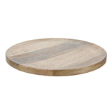 Teller Holzteller Mango Dekoteller Tischdeko Mangoholz Deko Schale Holz Ø 38 cm