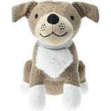 Dekorativer Türstopper für Zuhause und Büro Boden-Türstopper Stofftier karierter Hund