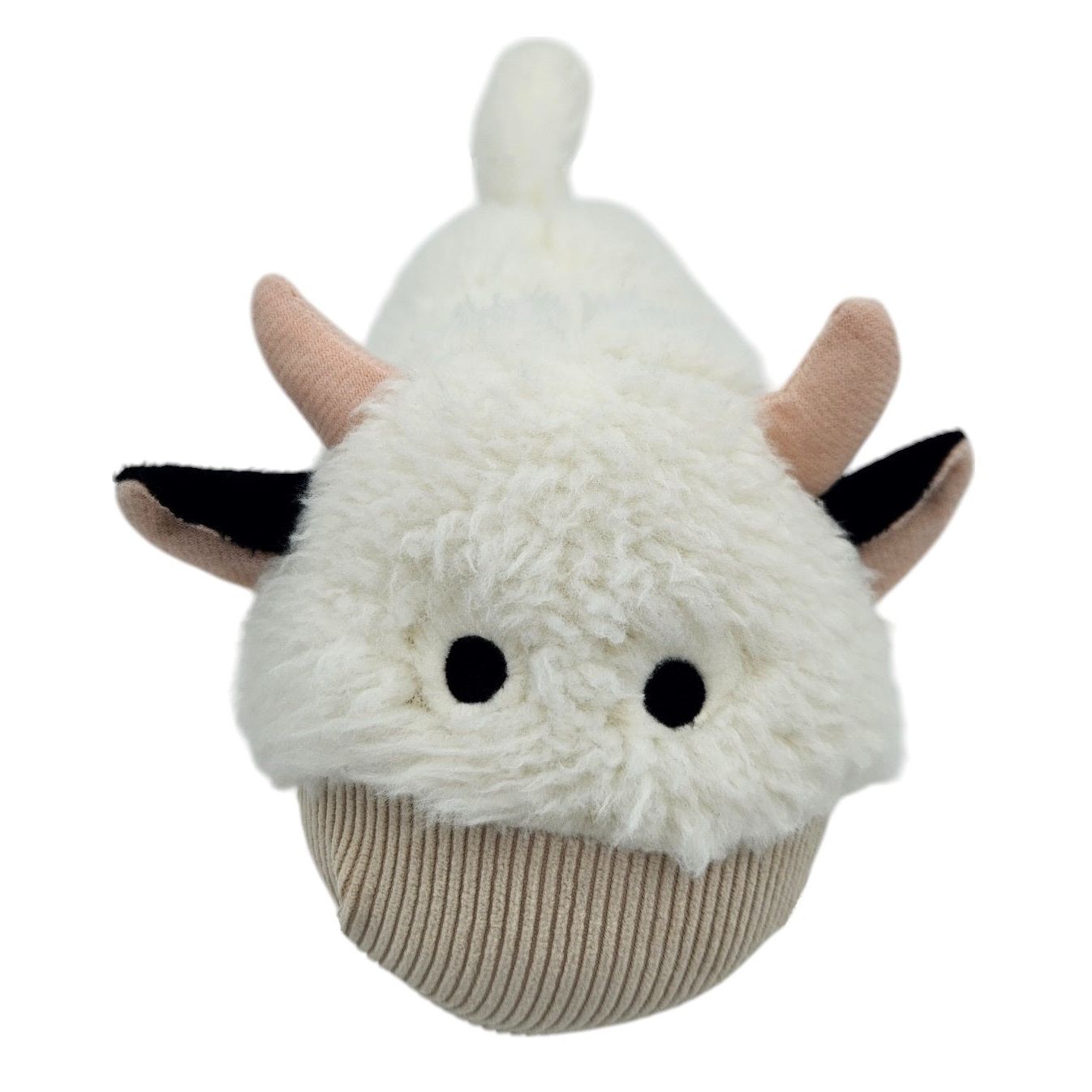 Türstopper Türsack Schaf Kuh Hund Türpuffer für Boden Stoff und Sand weiß beige