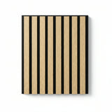 Akustikpaneel Wandpaneel Holz 60x30 4 Stück Wanddeko Wandvertäfelung Wandverkleidung - Wandbild