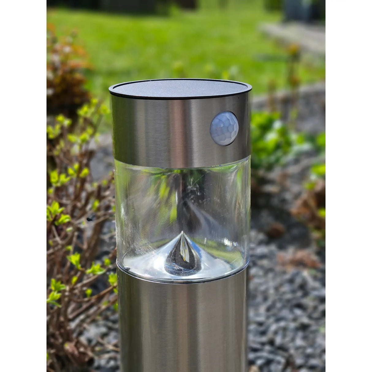 Außenleuchte LED Solar Bewegungsmelder Wegeleuchte Gartenleuchte Solarleuchte - Solarleuchte