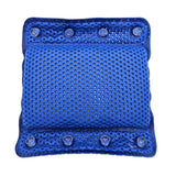 Badewannenkissen grau weiß blau Badekissen mit Saugnäpfen Spa Wannenkissen Kopfkissen - Badewannenkissen