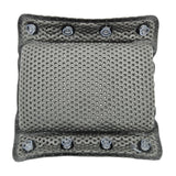 Badewannenkissen grau weiß blau Badekissen mit Saugnäpfen Spa Wannenkissen Kopfkissen - Badewannenkissen