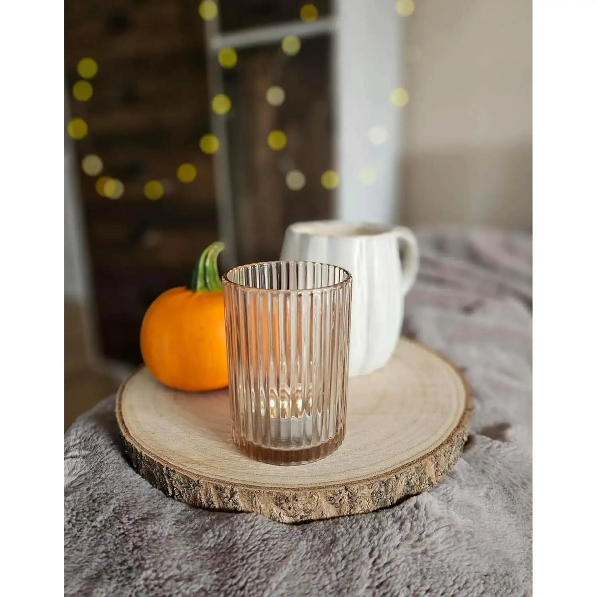 Baumscheibe Brett Holz Holzbrett Dekobrett Tablett Tischdeko Holzscheibe Ø 23 - Baumscheibe