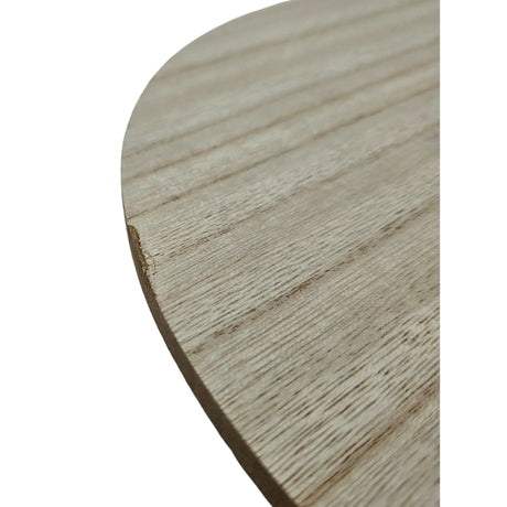 Beistelltisch Couchtisch rund Holz Metall Tisch Nachttisch Holztisch 40cm B-WARE - Beistelltisch