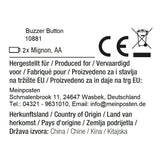 Buzzer mit Sound XL Button Alarmknopf Licht Quiz Quizspiel Party Spieleabend Duell - Buzzer