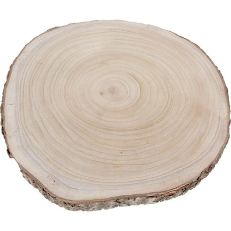 Dekobrett Baumscheibe Holz Holzbrett Brett Holzscheibe Tablett Deko Ø 30 - 36 cm - Baumscheibe