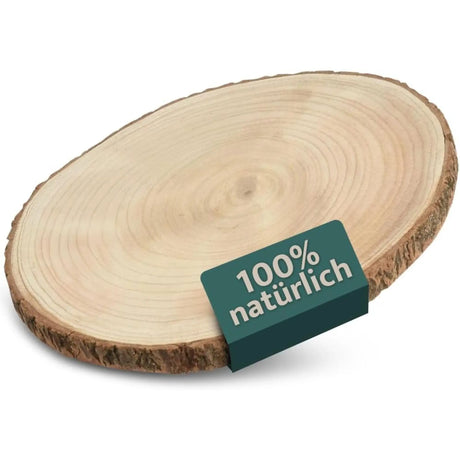 Dekobrett Baumscheibe Holz Holzbrett Brett Tablett Tischdeko Holzscheibe 38-44 - Baumscheibe