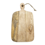 Dekobrett Mangoholz Serviertablett Tablett Wald Baum Kerzentablett 38x21 cm Mangotablett - Dekotablett
