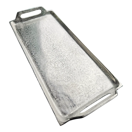 Servierplatte silber