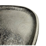 Dekoteller Metall silber Dekoschale Metallteller Deko Schale Teller 20 x 18 cm - Dekoschale